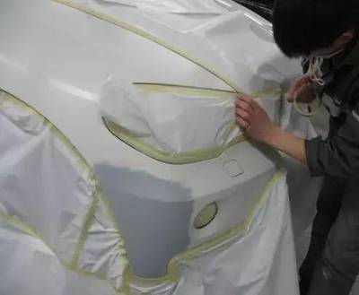 【以諾行】汽車保險(xiǎn)杠的修復(fù)與噴涂